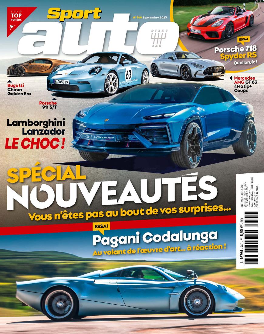 Журнал Sport Auto September 2023